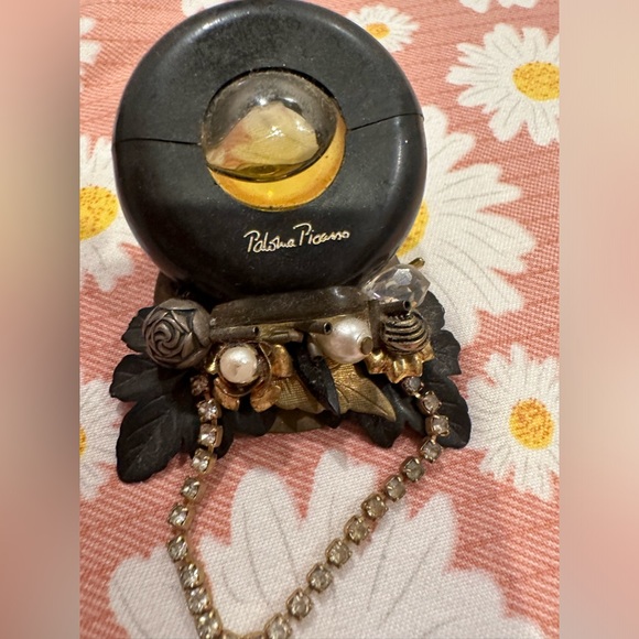One of a Kind hand crafted Paloma Picasso mini perfume brooche - Picture 8 of 16